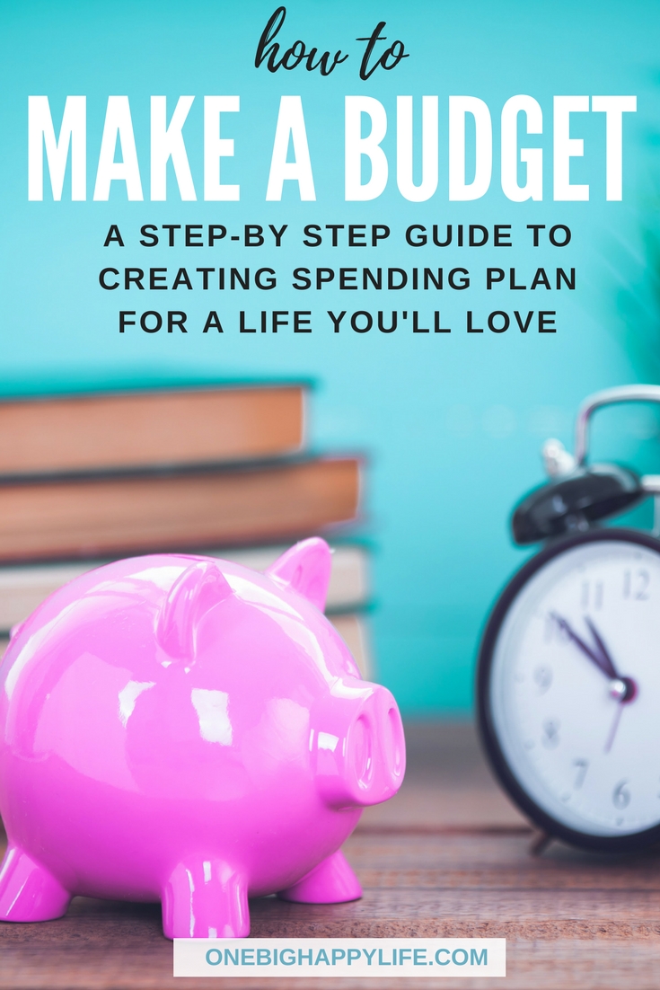 Learning how to make a budget is easy with this step by step guide. Create a family budget in no time with these simple budget techniques